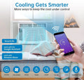 GAOMON Smart 6000 BTU Window Air Conditioner WiFi Enabled AC with Remote & App Control, Timer, Sleep Mode, Easy Install Kit, Cools Rooms up to 350
